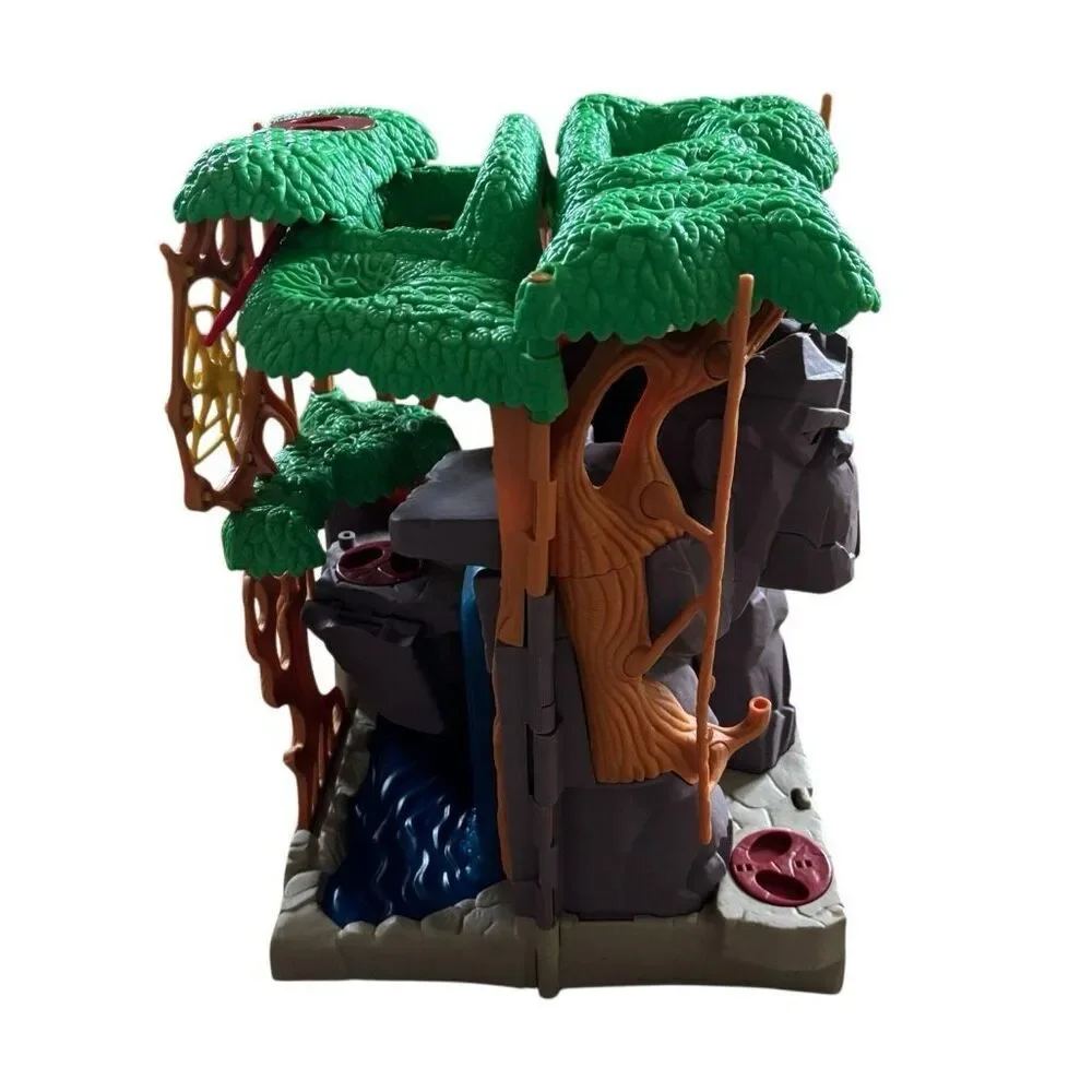 Fisher Price Imaginext Gorilla Mountain Jungle With Hippo & Some Accessories
